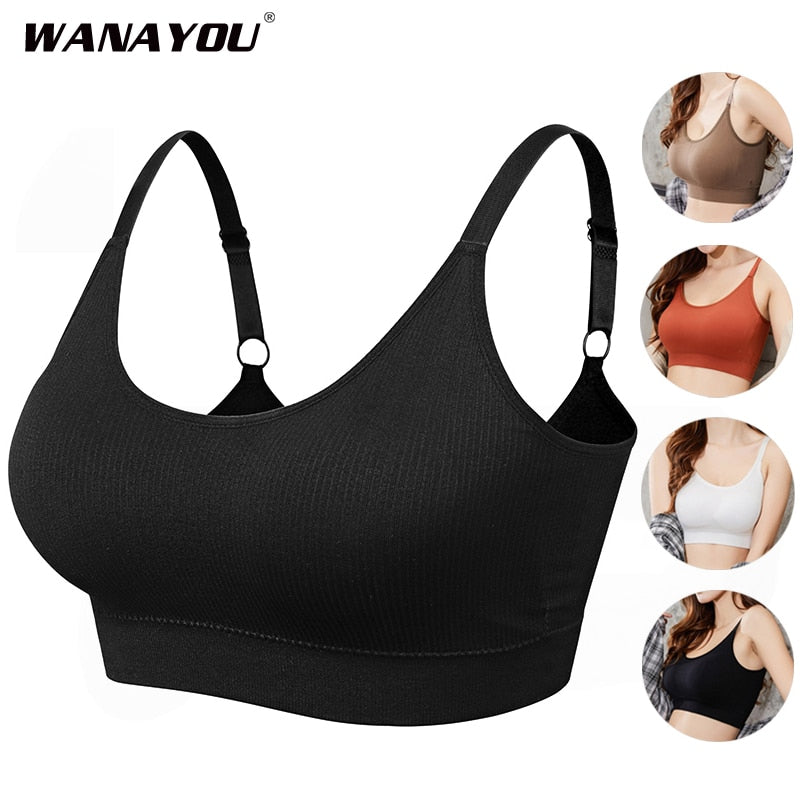 Solid Color Back Cross Women Fitness Bra Tight Sport Tank Top Shockproof  Support Gym Clothes Yoga Vest With Removable Chest Pad - Sports Bras -  AliExpress