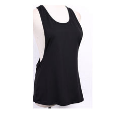 Female Yoga Vest Sleeveless Backless Sport Shirt Women Running Gym Shirt Women Sport Jerseys Fitness Yoga Shirt Tank Top(no bra