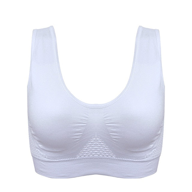 SOISOU Sexy Top Women Bra Nylon White Top Breathable Sports Bra For Wo –  Beararm Surplus