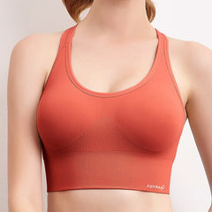 F.DYRAA Women Sports Bra Push Up Crop Top Female Fitness Gym Bra Hollow Breathable Top Sexy Running Yoga Bra Athletic Sportswear