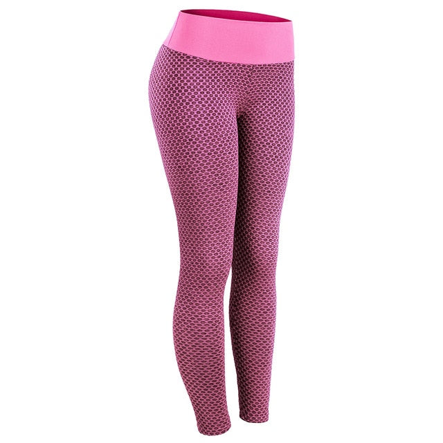 CHRLEISURE Grid Tights Yoga Pants Women Seamless High Waist Leggings B –  Best Choice Goods Inc