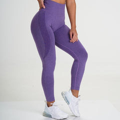 Women Sports Yoga Pants Hight Waist Push Up Smile Shape Hip Legging Running Fitness Gym Yoga Tight Trouser Stretch Pants