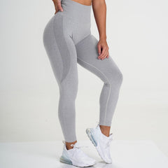 Women Sports Yoga Pants Hight Waist Push Up Smile Shape Hip Legging Running Fitness Gym Yoga Tight Trouser Stretch Pants