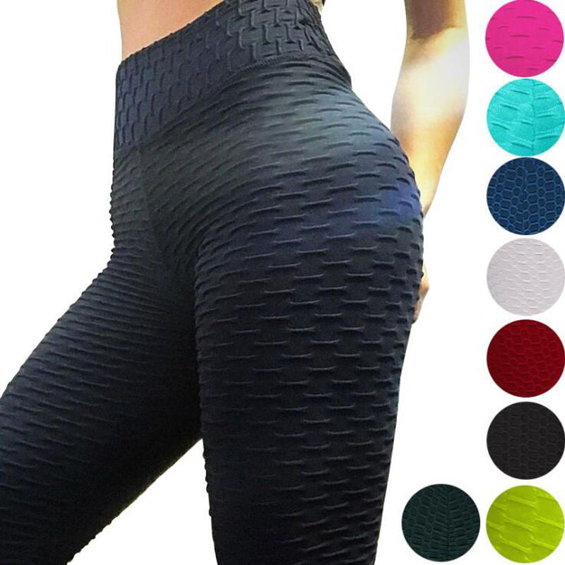 Grid Tights Yoga Pants Women Seamless High Waist Leggings Breathable Push  Up Clothing Girl Pant Leggins 2021#10