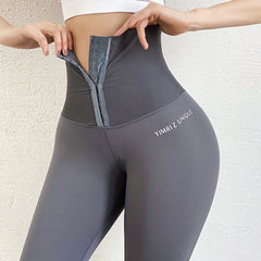 Yoga Pants Stretchy Sport Leggings High Waist Compression Tights Sports Pants Push Up Running Women Gym Fitness Leggings