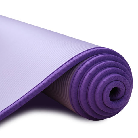 10mm Non-Slip Yoga Mat 183cm 61cm Thickened NBR Gym Mats Sports Indoor Fitness Pilates Yoga Pads gym mat Yoga Exercise matt