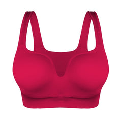 SEXYWG Women Sport Bras Yoga Shirt Fitness Running Vest Underwear Padded Bra Crop Sports Workout Top Wireless Push Up Brassiere